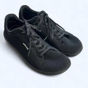 Airhas Mens Size 9.5 Black Barefoot Wide Toe Box Sneakers Tennis Shoes Zero Drop